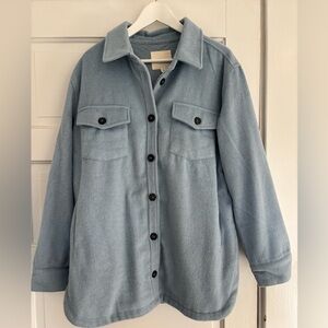 Thread & Supply Light Blue Utility Jacket